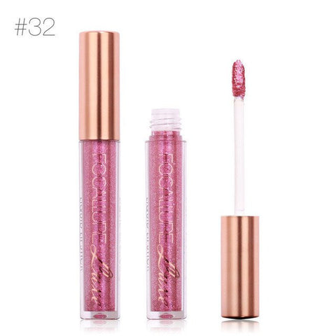FOCALLURE Metallic Waterproof Lip Gloss