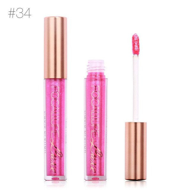FOCALLURE Metallic Waterproof Lip Gloss