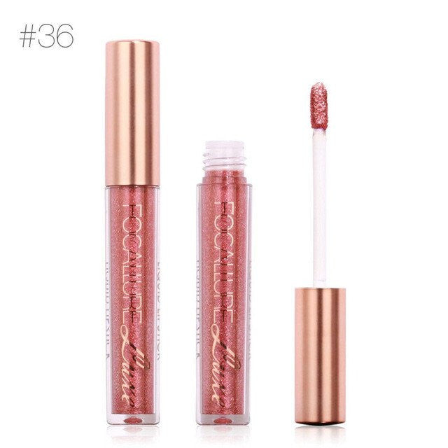 FOCALLURE Metallic Waterproof Lip Gloss