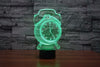 Color Changing LED 3D Clock
